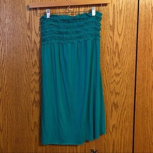Medium Xhilaration teal cover up dress